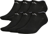 adidas Calcetines deportivos acolchados para hombre, paquete de 6, no visibles, para hombre